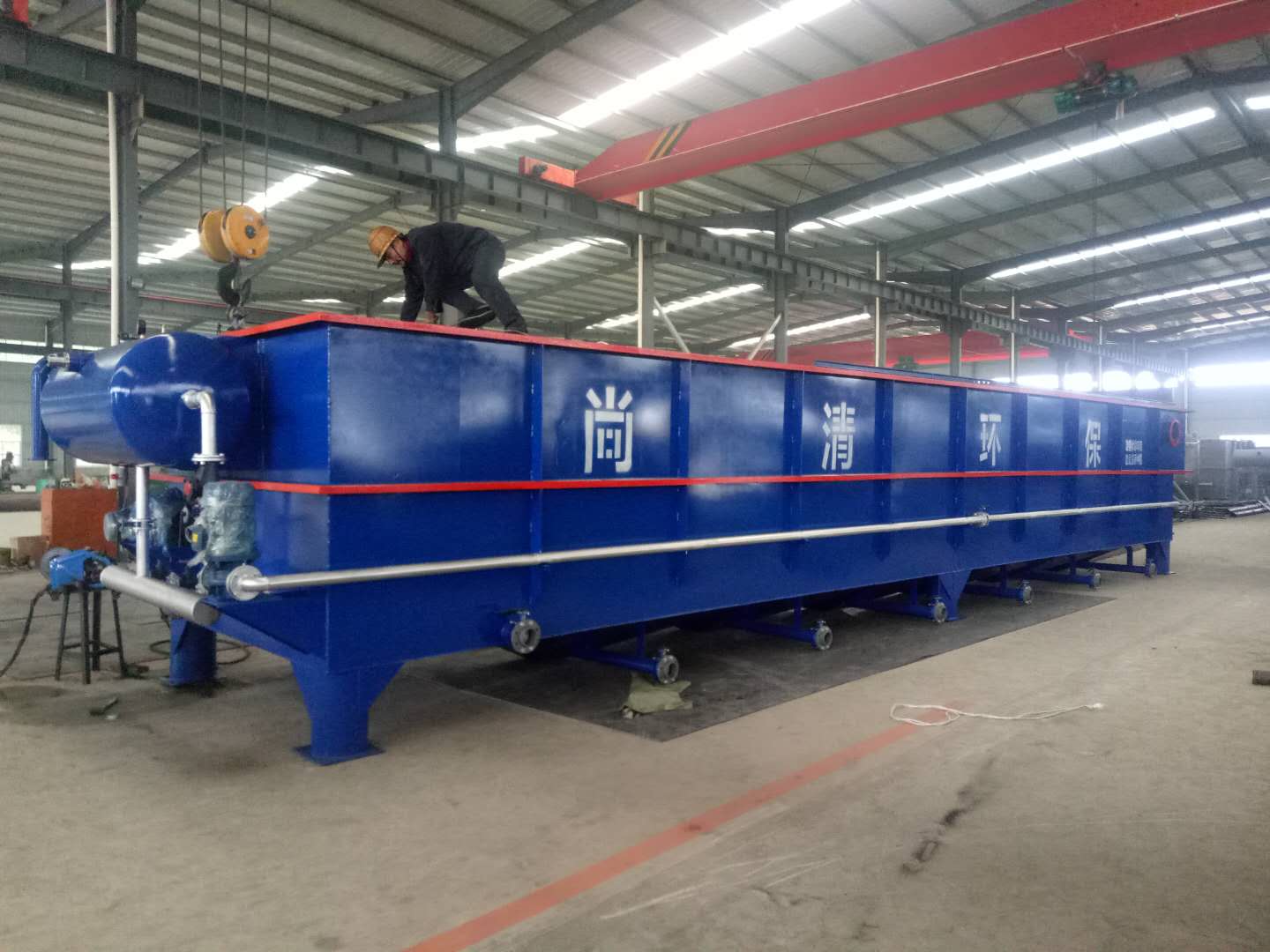   200M3/D養殖污水處理技術